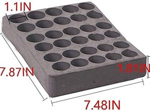 Customized Die-Cut Shock-Absorbing Black EPE/EVA PU <b>Foam</b> Tray for Test Tube Storage Protective Material Sponge <b>Foam</b> Packaging - Product Image 4