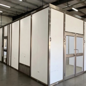 Fácil de instalar Gmp libre de polvo acrílico limpio cobertizo portátil Iso5 aluminio/acero inoxidable cabina de sala limpia con Ffu - Product Image 4