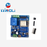 Desarrollo secundario de fuente de alimentación de DC5-80V, módulo de relé de un solo canal WIFI, PLACA DE DESARROLLO DE ESP-12F