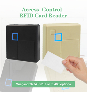 Tần Số Kép Wiegand RFID Đầu đọc thẻ thông minh cho 125Khz + 13.56MHz em + MF thẻ wg26/34 đầu ra kiểm soát truy cập đầu đọc thẻ - Product Image 3