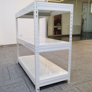 Estantería de almacenamiento pequeña, sin tornillos, de servicio medio, multicapa, Unidad de proveedor, estantes y estantes con remaches de metal, almacén chino - Product Image 4