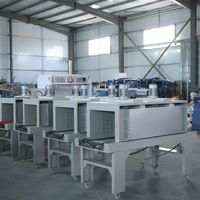 Machine d'emballage multifonctionnelle automatique pneumatique pour film POF avec pompe pour rétraction thermique des aliments