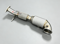 Nouvel arrivage : Downpipe d'échappement pour Volvo S60 XC60 XC90 2.0T (T4/T5) – Tuyau d'échappement, tuyau de test, collecteur d'échappement – Haute qualité