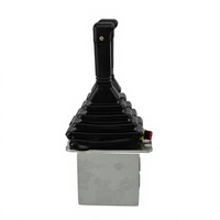Vanne à commande hydraulique à joystick en fonte, pression nominale 4 MPa # Huile hydraulique anti-usure 46 pour bulldozer à commande hydraulique précise