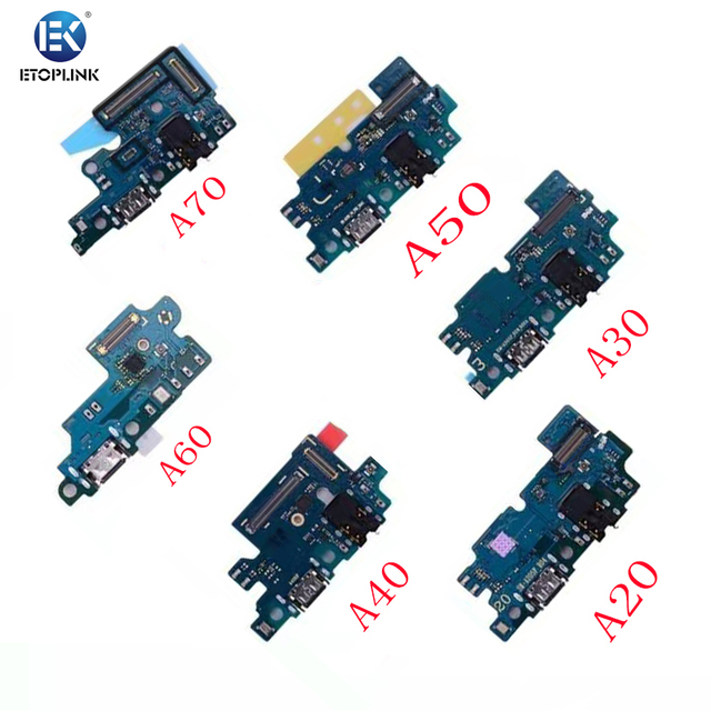 ETOPLINK Mobile Phone Charging Port Board for Samsung A20 A30 A40 A50 A60 A70 A80 A20S A30S A50S A90 Charger Flex