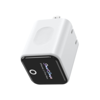 Chargeur d'écran 45W GaN PD à charge rapide, chargeur AI pour ordinateur portable, téléphone, tablette EN 50075 EN 62368