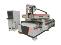 Machine de découpe, perçage et rainurage CNC 1325 à quatre processeurs pour le travail du bois, les panneaux, les meubles, les armoires et les placards