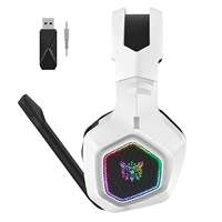 Casque sans fil multimode Onikuma B100 de haute qualité, faible latence, microphone omnidirectionnel, casque de jeu