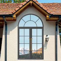 Ventanas de Vidrio Curvo Personalizadas, Ventanas Retro y Elegantes Ventanas de Arco.