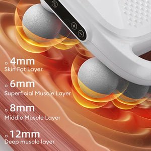 Pistolet de Massage Professionnel Fascia Premium 2025 à 6 Têtes pour Soulagement des Douleurs Musculaires du Corps Entier, Jambes, Taille, Dos, Fessiers, Tissus Profonds - Product Image 5