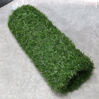 Filet de clôture en plastique artificiel, aiguille de pin, herbe, décoration de jardin, clôture verte, boîtier d'ingénierie