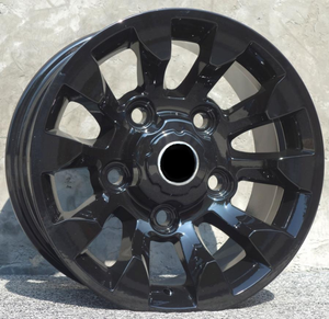 JZB 18x8.0 Llantas de Aleación de Aluminio Fundido 4x4 Multirradio Negras Compatibles con Defender, Nuevas, 1 Año de Garantía - Product Image 2