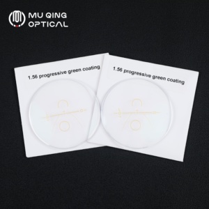 Livraison rapide <span class=keywords><strong>prix</strong></span> <span class=keywords><strong>de</strong></span> gros 1.56 <span class=keywords><strong>verres</strong></span> optiques <span class=keywords><strong>de</strong></span> <span class=keywords><strong>lunettes</strong></span> à revêtement vert multifocal progressif - Product Image 1