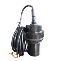 Capteur de niveau radar de type split ABS, sortie liquide 4-20mA RS485, relais, application Tuya, précision 0,1%, garantie 1 an, personnalisable ODM/OEM