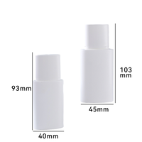 Tube de crème pour les mains PE personnalisé conteneur de nettoyant pour le visage crème à air doux tube à pointe de fleur conique circulaire incurvé
