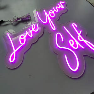 Enseigne néon LED personnalisée en acrylique miroir « <span class=keywords><strong>Oh</strong></span> Baby » avec lumières pour la décoration de fêtes à domicile et de baby showers - Product Image 6