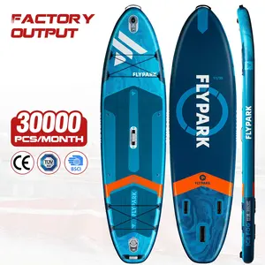 2023 New Arrival Outdoor Water Sports 11' inflatable sup surf board Inflat family 35" extra wide paddle board for surfing