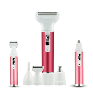 High Quality Rechargeable Epilator Electric 4 in 1 Mini pink Lady Shaver