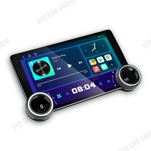 Universal 10 pulgadas Android 10,0 Multimedia doble Din X80 D5P Duel Knob Audio estéreo Radio navegador función coche REPRODUCTOR DE DVD - Product Image 1