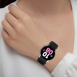 Bracelet intelligent pour <span class=keywords><strong>Samsung</strong></span> <span class=keywords><strong>Galaxy</strong></span> Watch 5 <span class=keywords><strong>40</strong></span> 44mm/<span class=keywords><strong>Watch5</strong></span> Pro 45mm, bracelet en cuir à motif, sans espaces, bracelet en silicone - Product Image 6