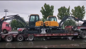 Chine Vente chaude Excavatrice sur chenilles Hyundai HX55PRO de 5,5 tonnes avec le meilleur prix et une grande efficacité - Product Image 3