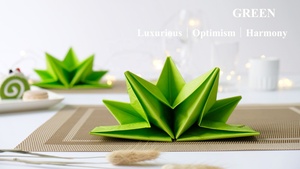 <span class=keywords><strong>Tovaglioli</strong></span> di Carta Pre-Piegati a <span class=keywords><strong>Forma</strong></span> di Stella di Alta Qualità Ecologici Colore Melanzana - Product Image 5