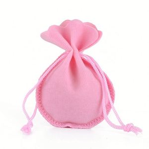 Pochettes en velours avec cordon de serrage pour bijoux, colliers, boucles d'oreilles, emballages cadeaux - Product Image 4