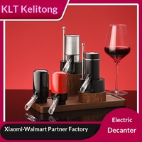 Verseur de vin automatique pneumatique intelligent et rapide, alimenté par batterie au lithium, facile à nettoyer, neuf, en plastique, de couleur rouge, fabriqué par le fournisseur.