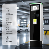 Système de gestion du stationnement, borne de paiement en libre-service, lecteur de code QR, terminal de stationnement commercial