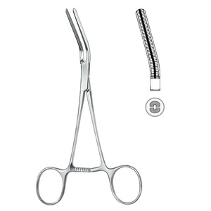 Vascular <b>Clamps</b> Forceps Precision Kelly Hemostat Forceps Locking Tweezers <b>Clamp</b> Silver 5 5 Inches Straight Stainless Steel - Product Image 5