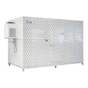 Chambre froide à haute capacité de stockage, vente chaude en usine, 15x15x8, pour le refroidissement des légumes, entrepôt frigorifique monté sur patins - Product Image 2