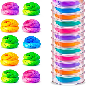 ดินน้ำมันเปลี่ยนสี JITENG ดินน้ำมันขนาดเล็ก ดินน้ำมันสำหรับเล่นเสริมพัฒนาการ เกมส์ฝึกสมอง ของเล่นเสริมสมาธิ เปลี่ยนสีได้เมื่อโดนความร้อน - Product Image 2