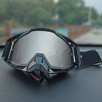 Lunettes de ski photochromiques anti-buée polarisées UV400 avec sangle de casque pour hommes, femmes et jeunes – Sport d'hiver
