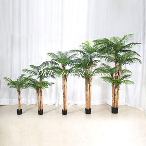 DKB Factory Wholesale Outdoor Green Plant Artificial Brazilwood <b>Tree</b> With Pot for Home Interior Decorative - Product Image 1