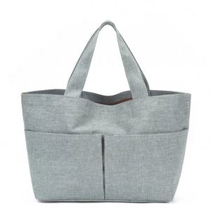 Sac à main en toile pour femmes de haute qualité, nouveau modèle, design tendance, imperméable, impression de logo personnalisé, style lettre - Product Image 1