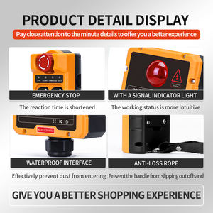 + جودة عالية 12 سرعة رافعة راديو التحكم عن بعد للماء الصناعية الذكية 12 فولت أدى ضوء زر جسر المتلقي - Product Image 5