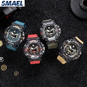 Reloj Deportivo Digital SMAEL 8078 para Hombre, Resistente al Agua 50 Bar, con Alarma, Pantalla LED y Correa de Plástico - Product Image 5