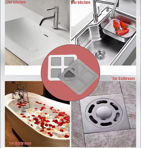 Nhiều chức năng chống bụi Net Bẫy lưới dán phòng tắm vòi hoa sen xả tóc Catcher, cửa sổ sửa chữa màn hình lưới - Product Image 2