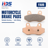 Plaquettes de frein moto frittées FA86 – Nouvelles plaquettes de disque avant pour CMX 250 Rebel, Hyosung GT 250, GV 250, Aquila ATV