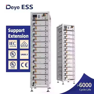 Batterie lithium Deye LiFePO4 BOS-G Pro 51.2V 100Ah 5.12kWh 25.6-<span class=keywords><strong>87kWh</strong></span>, solutions évolutives HV pour la maison et le stockage d'énergie industriel - Product Image 3