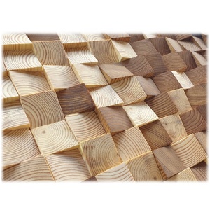 Arte da Parete Geometrica in Legno, Decorazione Murale in Legno, Pezzo <span class=keywords><strong>Moderno</strong></span> <span class=keywords><strong>e</strong></span> <span class=keywords><strong>Rustico</strong></span> - Product Image 5