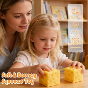 Pizza Squishy Antiestrés, Rodaja de Pizza Suave, Pelota Antiestrés, Caja Sorpresa para Niños y Adultos, Juguete para Aliviar la Ansiedad - Product Image 2