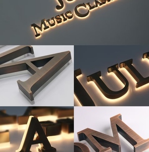 Insegna Luminosa a LED Personalizzabile con Lettere Retroilluminate, Alimentata a Corrente Continua, per Uffici, Studi, Spazi Aziendali e Decorazioni Edilizie - Product Image 2