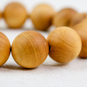Cypress Wood <b>Bracelet</b> 15mm Round <b>Beads</b> Unisex Casual Jewelry Handmade Natural Wood <b>Bead</b> <b>Bracelet</b> - Product Image 3
