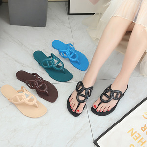 2026 Fashion Designer High Qualify Flat <b>Slides</b> Slippers with Box Anti Slippery Torys and Burching Sandals Women Shoes - Product Image 4