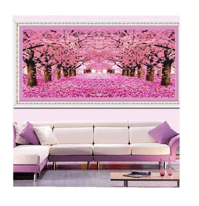 Grande albero di Ciliegio 5D Pittura Diamante Pieno di Cristallo Trapano Strass Immagini Arti a forma di Decorazione Della Casa Del Mestiere kit per adulti - Product Image 1