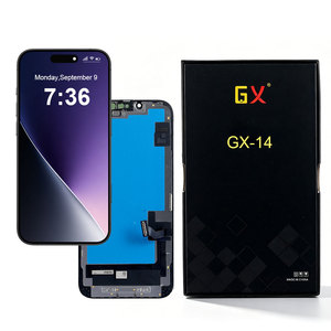 จอแสดงผล GX Soft OLED สำหรับเปลี่ยนหน้าจอ iPhone 14 ขายส่งจากโรงงาน ทดสอบ 100% อะไหล่ซ่อมจอ LCD โทรศัพท์มือถือของแท้ - Product Image 3