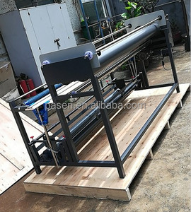 Basit kumaş haddeleme kesme makinası kumaş sarıcı kumaş ölçüm haddeleme makinesi kesme sistemi ile - Product Image 5