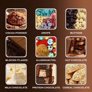 Boutons de chocolat blanc fondants, pépites de chocolat pour boulangeries professionnelles, pâtisseries et confiseries - Product Image 3