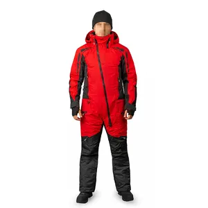 OT4 최고 겨울 야외 설상차 정장 따뜻한 점프 슈트 방풍 및 방수 스키 및 방한복 남성용